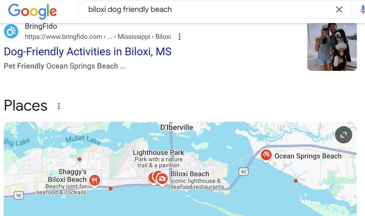 Biloxi Dog Beach
