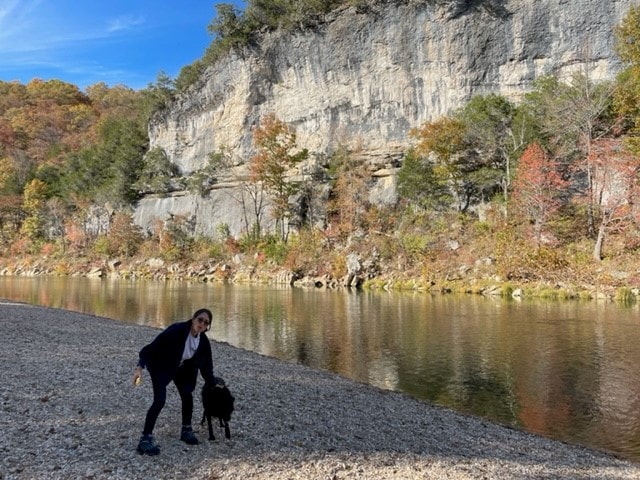 Alley Springs Campground on the Current River, Missouri