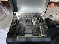 Monument Grill with components